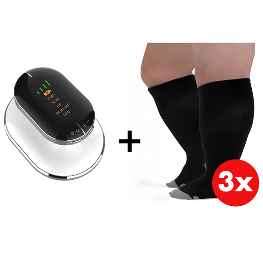1x Massager + 3x XL Oedeem Kousen